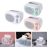 Maxbell Tissue Storage Case Paper Holder Tissue Box Cover for Desktop Countertop Car White