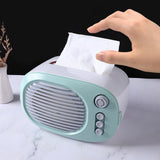 Maxbell Tissue Storage Case Paper Holder Tissue Box Cover for Desktop Countertop Car Light Green