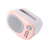 Maxbell Tissue Storage Case Paper Holder Tissue Box Cover for Desktop Countertop Car Pink
