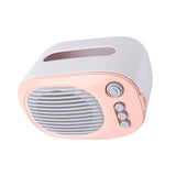 Maxbell Tissue Storage Case Paper Holder Tissue Box Cover for Desktop Countertop Car Pink