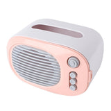 Maxbell Tissue Storage Case Paper Holder Tissue Box Cover for Desktop Countertop Car Pink