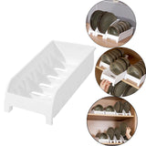 Maxbell Plate Rack Cradle Storage Dinner Plate Holder for Cupboard Home Drawers Style C