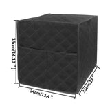 Maxbell Coffee Maker Cover Washable with Storage Pocket ,13.4x13x14inch Accessory