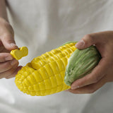 Maxbell Corn Chopstick Holder Set Spoon Fork Holder for Creative Tableware Porcelain
