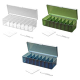 Maxbell Desktop Cable Storage Box Multifunction Wire Cord Management Case for Home Clear