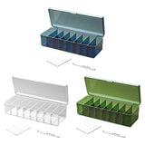 Maxbell Desktop Cable Storage Box Multifunction Wire Cord Management Case for Home Clear