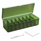 Maxbell Desktop Cable Storage Box Multifunction Wire Cord Management Case for Home Green
