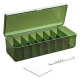 Maxbell Desktop Cable Storage Box Multifunction Wire Cord Management Case for Home Green