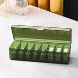 Maxbell Desktop Cable Storage Box Multifunction Wire Cord Management Case for Home Green