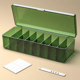 Maxbell Desktop Cable Storage Box Multifunction Wire Cord Management Case for Home Green