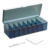 Maxbell Desktop Cable Storage Box Multifunction Wire Cord Management Case for Home Blue