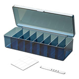 Maxbell Desktop Cable Storage Box Multifunction Wire Cord Management Case for Home Blue