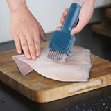 Maxbell Squid Flower Cutter Carving Supplies Gadgets Multifunction chicken Chicken Blue