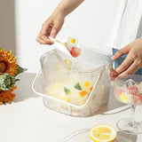 Maxbell Ice Bucket Wine Bucket Multifunctional Clear for Beverage Champagne Kitchen