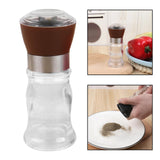 Maxbell Manual Pepper or Salt Grinder Spice Mill Shaker for Cumin Sea Salt Picnics Brown