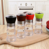 Maxbell Manual Pepper or Salt Grinder Spice Mill Shaker for Cumin Sea Salt Picnics Red