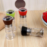 Maxbell Manual Pepper or Salt Grinder Spice Mill Shaker for Cumin Sea Salt Picnics Red