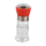 Maxbell Manual Pepper or Salt Grinder Spice Mill Shaker for Cumin Sea Salt Picnics Red