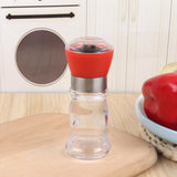 Maxbell Manual Pepper or Salt Grinder Spice Mill Shaker for Cumin Sea Salt Picnics Red