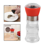 Maxbell Manual Pepper or Salt Grinder Spice Mill Shaker for Cumin Sea Salt Picnics Red