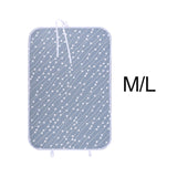 Maxbell Mini Ironing Mat Portable Ironing Blanket Durable for Bed Tabletop Dryer M