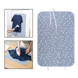 Maxbell Mini Ironing Mat Portable Ironing Blanket Durable for Bed Tabletop Dryer M