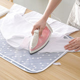 Maxbell Mini Ironing Mat Portable Ironing Blanket Durable for Bed Tabletop Dryer L