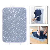 Maxbell Mini Ironing Mat Portable Ironing Blanket Durable for Bed Tabletop Dryer L