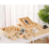 Maxbell Storage Organizer Decoration Large Capacity for Dormitory Bedroom Household 15cmx15cmx8cm