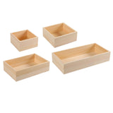 Maxbell Storage Organizer Decoration Large Capacity for Dormitory Bedroom Household 15cmx15cmx8cm