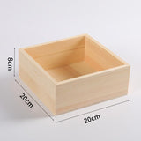 Maxbell Storage Organizer Decoration Large Capacity for Dormitory Bedroom Household 20cmx20cmx8cm