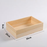 Maxbell Storage Organizer Decoration Large Capacity for Dormitory Bedroom Household 30cmx20cmx8cm