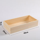 Maxbell Storage Organizer Decoration Large Capacity for Dormitory Bedroom Household 40cmx20cmx8cm
