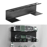 Maxbell Hair Dryer Shelf Stainless Steel Multilayer for Home Living Room B