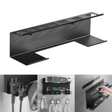 Maxbell Hair Dryer Shelf Stainless Steel Multilayer for Home Living Room B