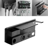 Maxbell Hair Dryer Shelf Stainless Steel Multilayer for Home Living Room C