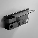 Maxbell Hair Dryer Shelf Stainless Steel Multilayer for Home Living Room C