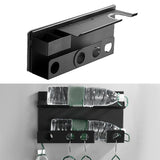 Maxbell Hair Dryer Shelf Stainless Steel Multilayer for Home Living Room C