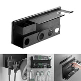 Maxbell Hair Dryer Shelf Stainless Steel Multilayer for Home Living Room C