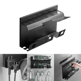 Maxbell Hair Dryer Shelf Stainless Steel Multilayer for Home Living Room D