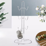 Maxbell Coffee Tea Cup Draining Rack Durable Free Standing for Counter Bar Home