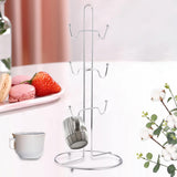 Maxbell Coffee Tea Cup Draining Rack Durable Free Standing for Counter Bar Home