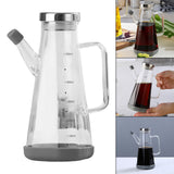 Maxbell 550ml 750 Seasoning Bottle Oil Bottle Vinegar Dispenser Supplies Leakproof 550ml