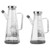 Maxbell 550ml 750 Seasoning Bottle Oil Bottle Vinegar Dispenser Supplies Leakproof 550ml