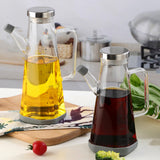 Maxbell 550ml 750 Seasoning Bottle Oil Bottle Vinegar Dispenser Supplies Leakproof 550ml