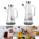 Maxbell 550ml 750 Seasoning Bottle Oil Bottle Vinegar Dispenser Supplies Leakproof 550ml