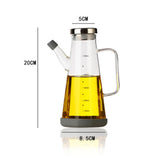 Maxbell 550ml 750 Seasoning Bottle Oil Bottle Vinegar Dispenser Supplies Leakproof 550ml