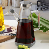 Maxbell 550ml 750 Seasoning Bottle Oil Bottle Vinegar Dispenser Supplies Leakproof 550ml