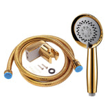 Maxbell Shower Head 1.5M Hose and Bracket with On/Off Switch for Household Home A