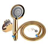 Maxbell Shower Head 1.5M Hose and Bracket with On/Off Switch for Household Home C